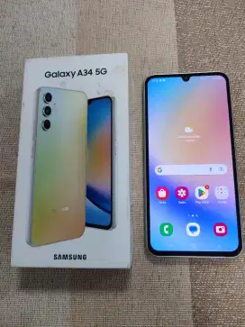 Samsung A34 5G 8/128gb Second Bergaransi Bisa TT