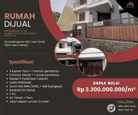 DIJUAL RUMAH 3 LANTAI – SIAP HUNI DI PISANGAN LAMA, JAKARTA TIMUR