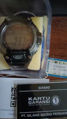 Casio w-220 TOUGH SOLAR