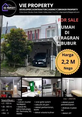 SIAP HUNI CITRA GRAND CIBUBUR
