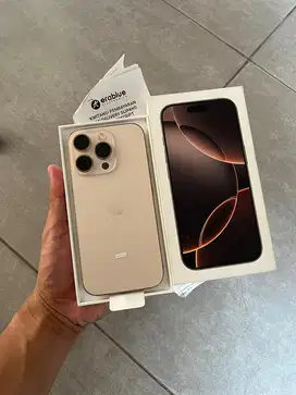 Iphone 16 Pro 256gb iBox BH 100 CC 1x garansi Agustus 2026
