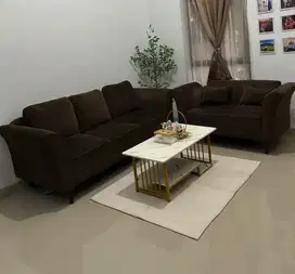 Sofa Set Panjang & Pendek Include Bantal