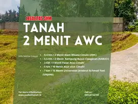Dipasarkan/Dijual Tanah Di Kawasan Strategis Cimahi Akses Mobil
