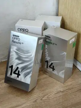 OPPO RENO 14 5G 12/256GB NEW SEGEL GARANSI RESMI