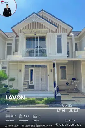 Disewakan Rumah 2 Lantai Furnished Rapi Terawat Siap Huni di Lavon