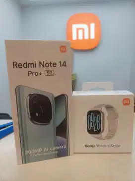 Redmi Note 14 Pro+ 8/256gb Free Xiaomi Watch 5 Active - Bisa Kredit 0%