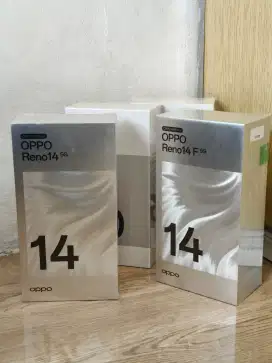 OPPO RENO 14F 5G 8/256 NEW SEGEL GARANSI RESMI
