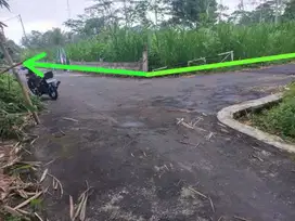INVESTASI TANAH SAWAH BERWUJUD PEKARANGAN VIEW MERAPI HOOK.JK13421