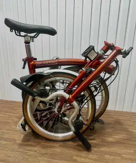 Brompton H6L  Flame Lacquer 2019  sangat istimewa