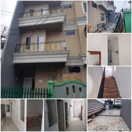 Rumah kos blm aktif 3,5 lantai di gelong baru tomang jakarta barat