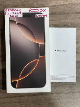 iphone 16 promax 512gb new ex  ibox