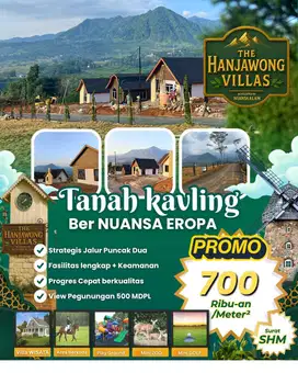 Keindahan suasana tanah kavling the wanjawong villas