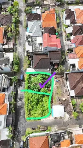 Jual Tanah luas 150m² lokasi jl Cargo Permai Ubung Denpasar Utara