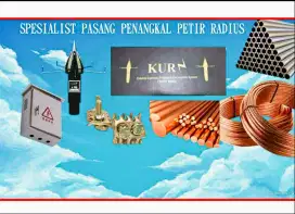 Pemasangan Anti Penangkal Petir Dan Instalasi Pembumian Grounding