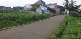 Tanah Siap Bangun Lokasi Pinggir Jalan masuk 2-3 Mobil