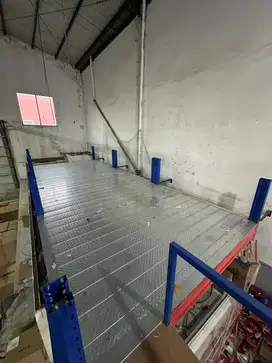 Rak Barang Mezzanine Rak Gudang Tinggi 4m