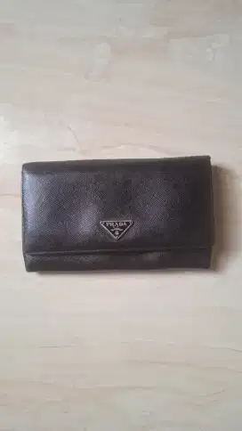 Dompet Prada saffiano original