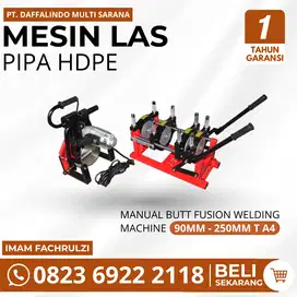 Alat Penyambung Pipa Hdpe Ukuran 250mm Type L Manual A4