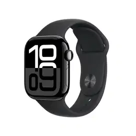 (NEW) Apple Watch Series 10, 46MM Jet Black Sport Band