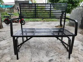 Bangku Taman Besi Goyang Ayunan baru