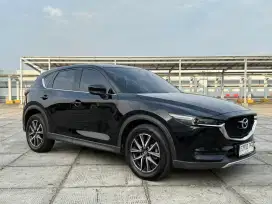 (km 43rb)Mazda CX5 elite 2.5 AT. Thn 2018. Hitam. Perfect cond