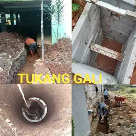 Tukang gali / pembuat galian