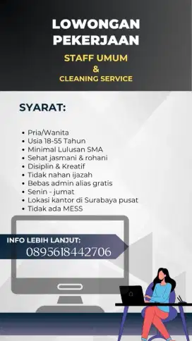 STAFF DAN CLEANING