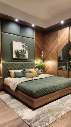 DESIGN INTERIOR, KITCHEN SET, LEMARI PAKAIAN, BACKDROP TV, KAMAR SET