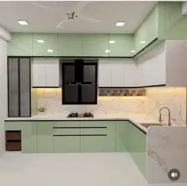 DESIGN INTERIOR, KITCHEN SET, LEMARI PAKAIAN, BACKDROP TV, KAMAR SET