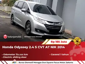[ GARANSI 1TH ] Honda Odyssey 2.4 S CVT AT Silver 2014/2015