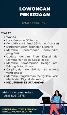 Sales Marketing
