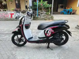Scoopy esp Stater halus THN 2016 plat AB sleman