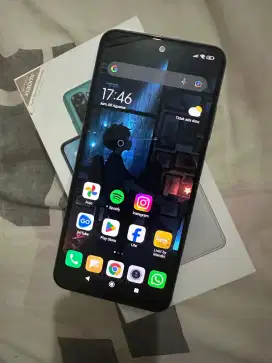 redmi note 10 4/64gb fullset mulus