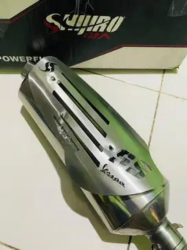 Knalpot shijiro standar racing SS vespa in 38