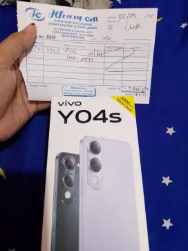 Jual santai vivo y04s pemakaian baru 3hari