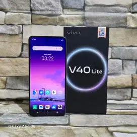 Vivo V40 Lite 4G 8/128 Ungu Fulset segel mulus 98% Garansi panjang