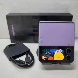 MULUS NO MINUS! SAMSUNG GALAXY Z FLIP 4 5G 8/256 PURPLE  NO MINUS FULL