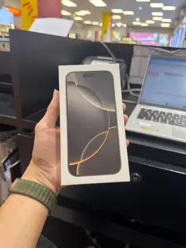 IPHONE 16 PRO 256 GB  NEW GARANSI RESMI IBOX