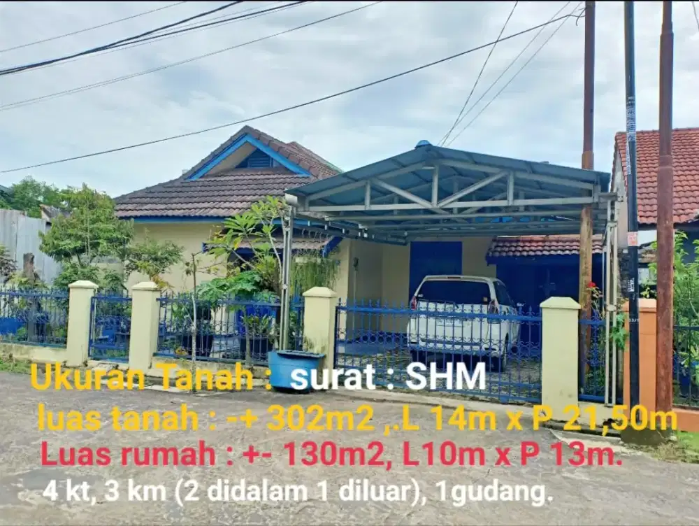 Jual rumah di kenten laut, Talang kelapa, Palembang banyuasin