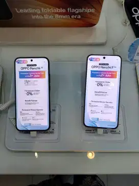 New Oppo Reno 14F 5G Series dan Oppo Reno 14 5G Series banyak Promo