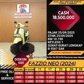 KREDIT DP 500 FAZZIO 2024 PLAT JAKSEL