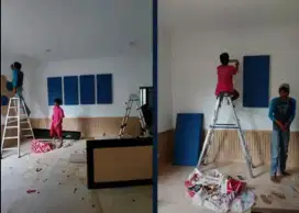 Tukang spesialis KEDAP SUARA RUANGAN/SOUDFROFINNG