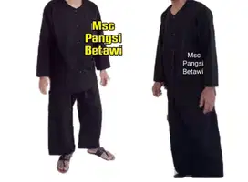 Pangsi baju betawi dan sunda