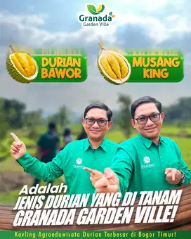Jual Kavling Wisata Granada Garden Ville di Bogor Timur