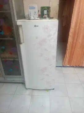 kulkas LG mini , kondisi baik, pemakaian pribadi
