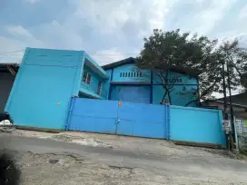 Gudang sudah ada Ruang kantor,Akses Container di Mustika Jaya Bekasi