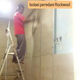 TUKANG SPESIALIS PEREDAM SUARA ROCKWOOL
