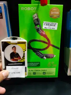 KABEL DATA ROBOT 4IN1 | ATLANTIS DAHSYAT