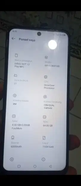 Infinix hot play 12 nfc
