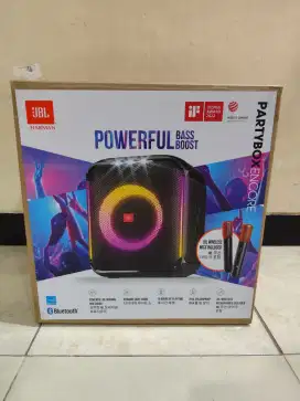 Jbl partybox encore with 2mic baru